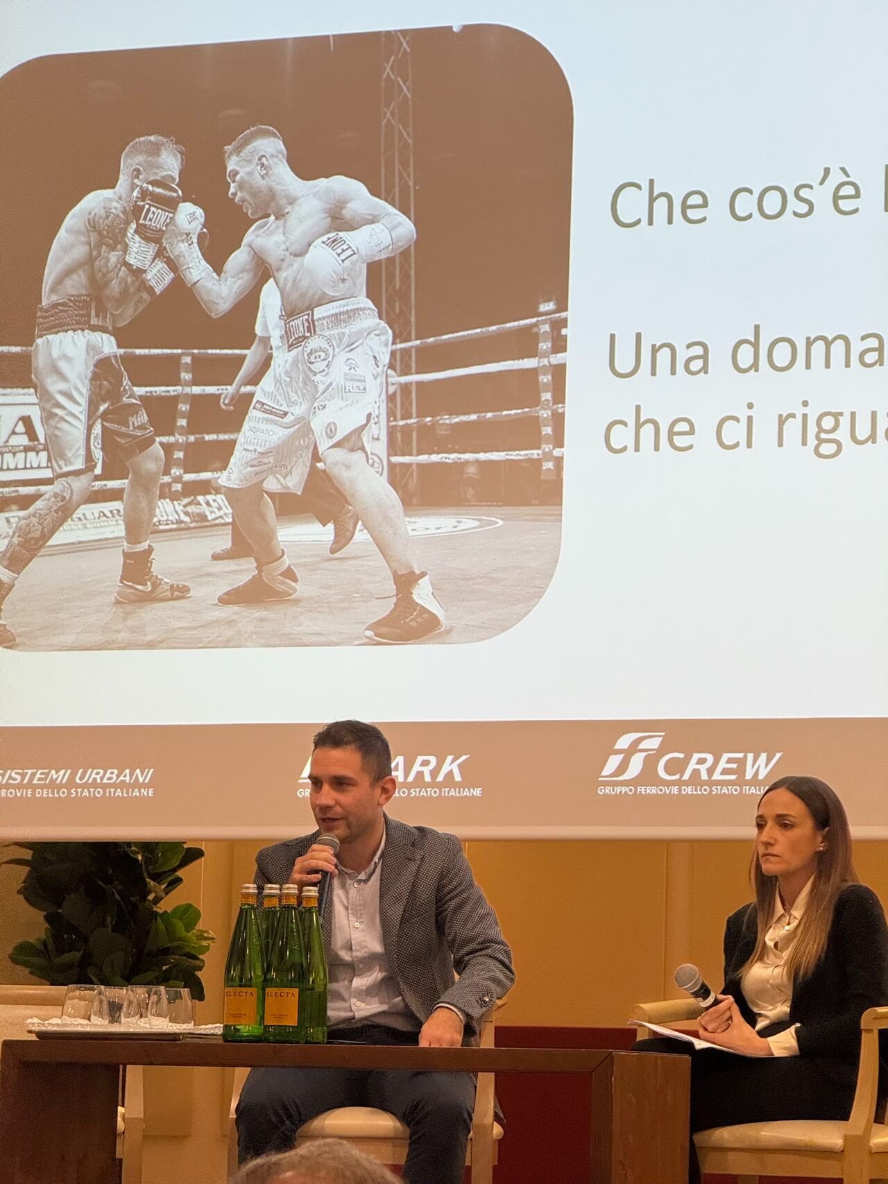 Luca Rigoldi BeOx al Safety Day 2025 di Roma