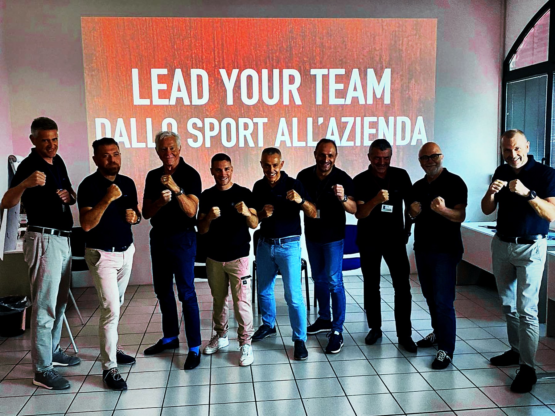 Foto team sport azienda BeOx migliorata
