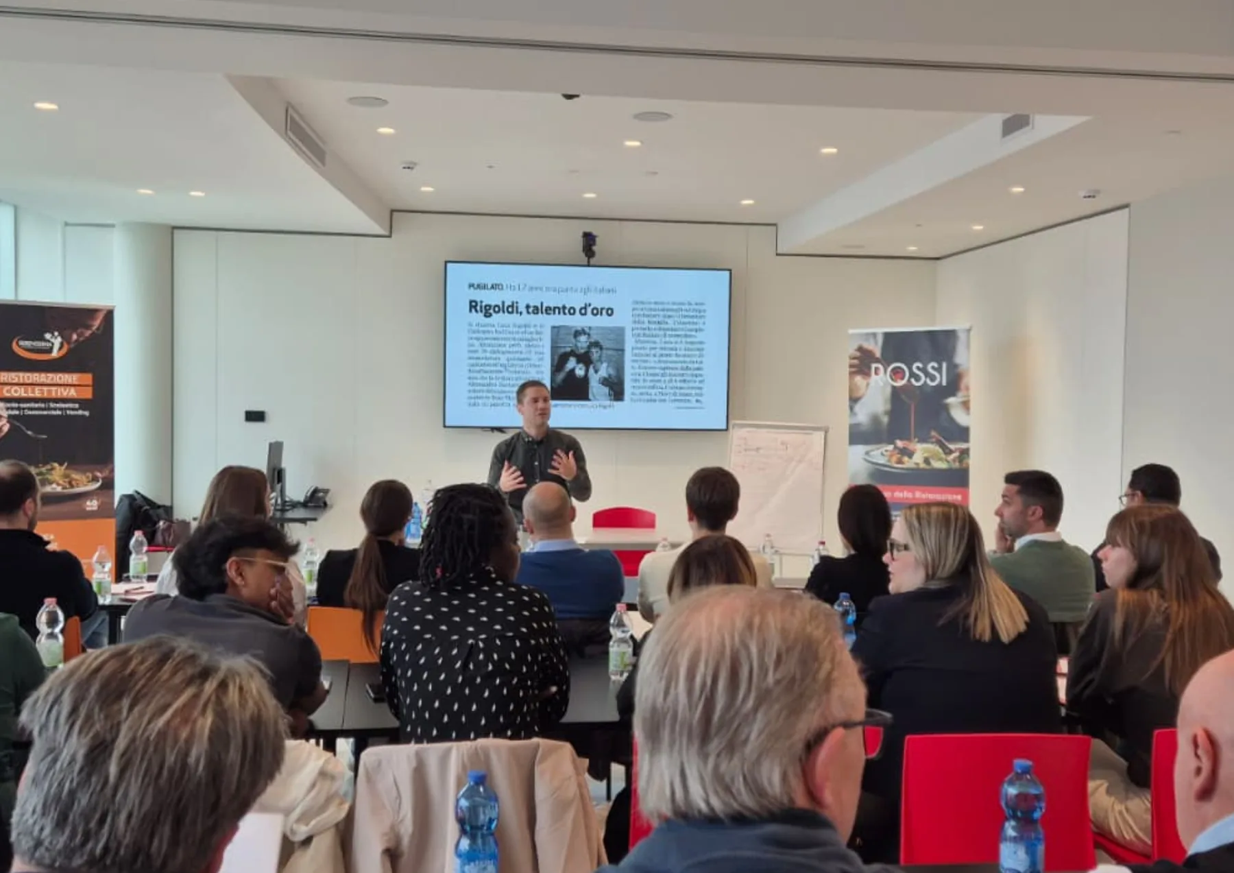 Intervento Sport Academy in aula aziendale